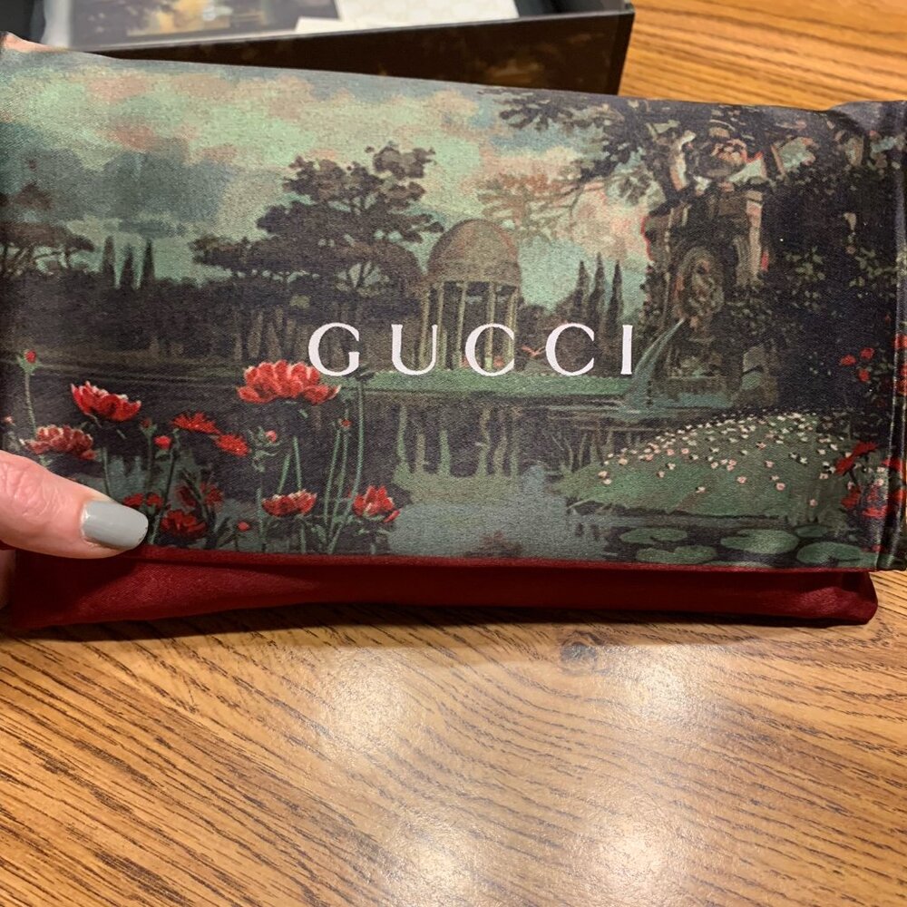 New in box Gucci Marmont long butterfly leather wallet - Picture 8 of 14